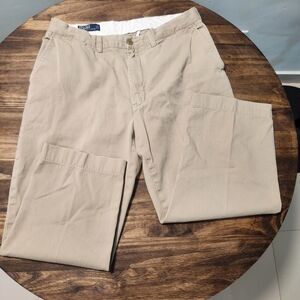 Polo Ralph Lauren Pants Mens 38x30" ( actual 36x25") Khaki Classic Fit Chino Tan